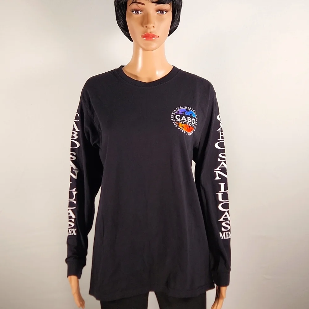 Cabo San Lucas Longsleeve logo Tee Size M